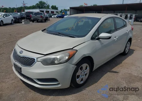 2014 Kia Forte Lx z USA, uszkodzony, nr VIN KNAFK4A65E5103646
